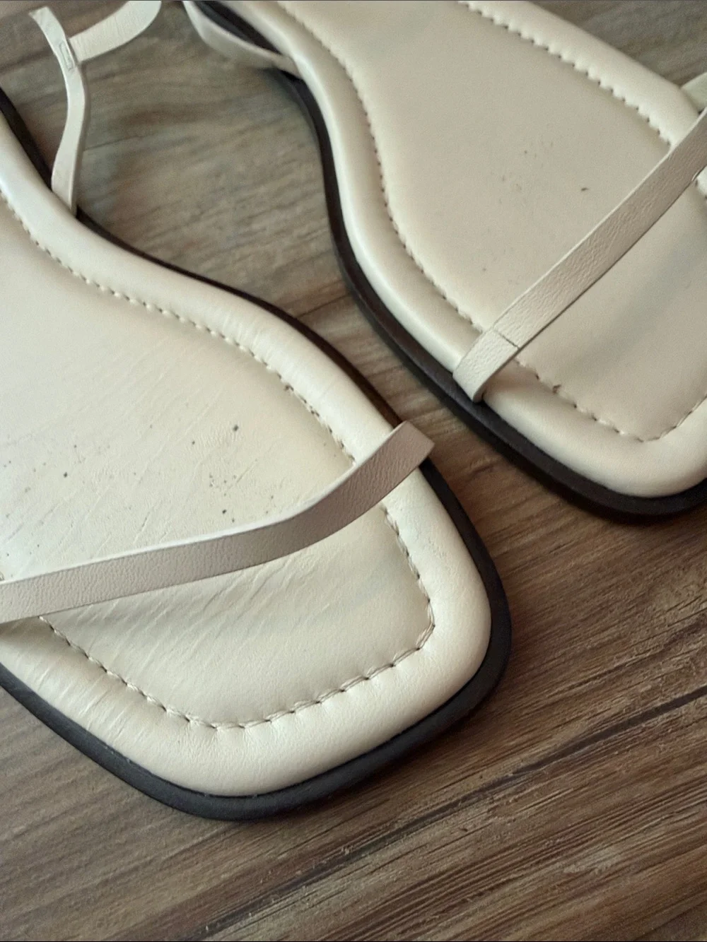 Reformation Lake Flat Sandal 9